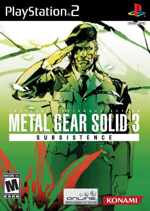 دانلود بازی Metal Gear Solid 3: Subsistence برای پلی استیشن 2